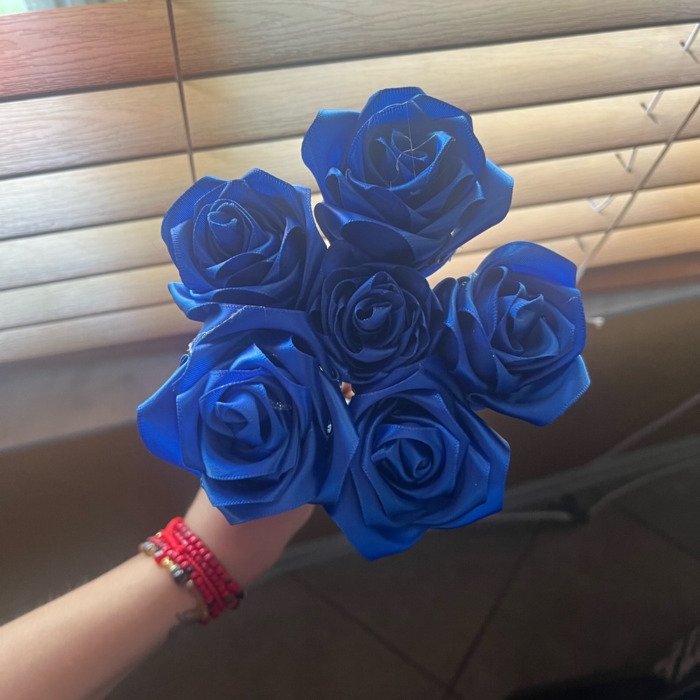 Ribbon Roses handmade